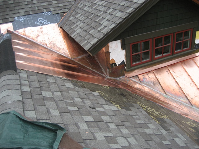 Dormer to Valley Flashing