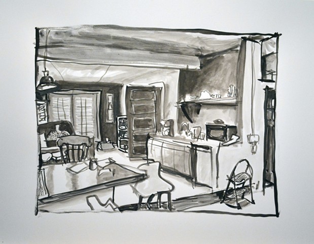 Kitchen area studio
