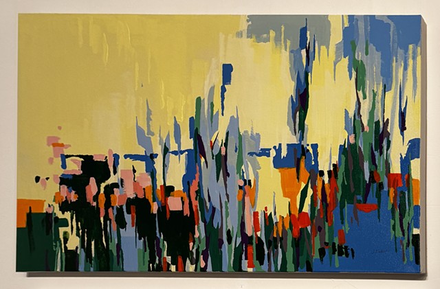 Garden Sunrise 24x36