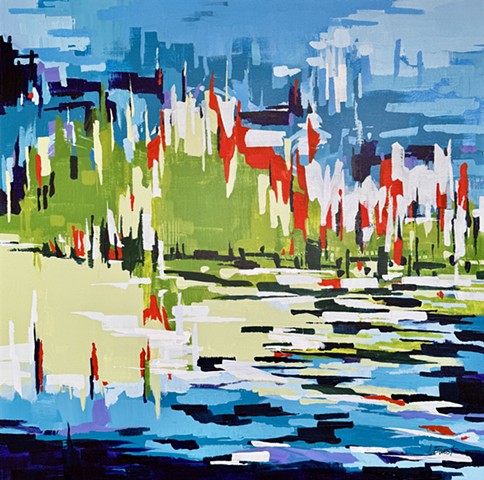 Northern Summer 36x36
