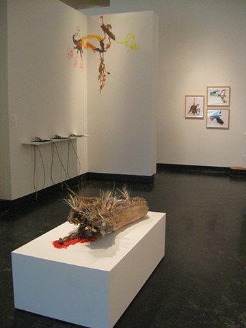 installation view of Residency Show