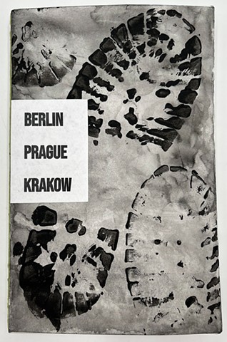 "Berlin, Prague, Krakow" artist book by Morgan Drilling