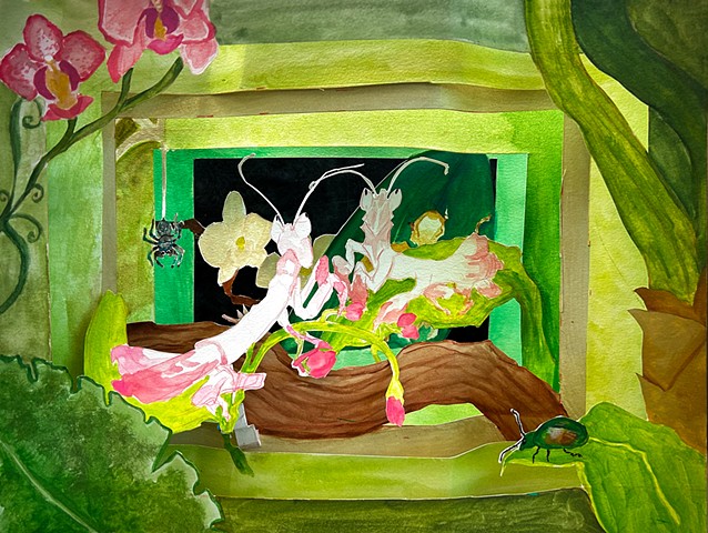 "Attraction" by Gizmo Celis, 2D Design, Spring 2026