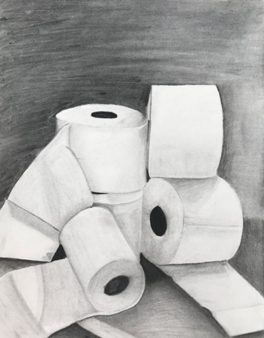 Sketchbook: Toilet Paper Drawings 