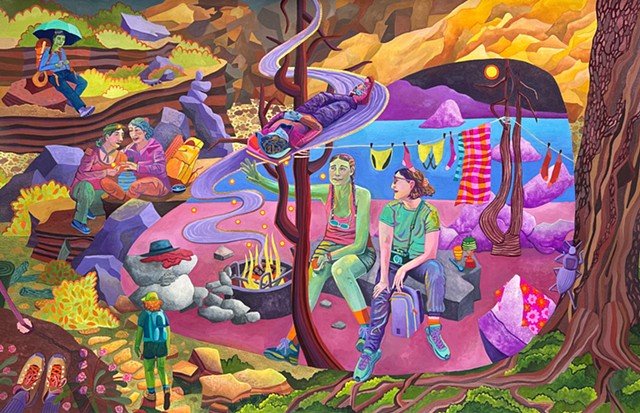 In Search of Fireflies and Lavender Light