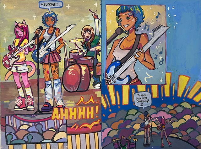 Anne Yu, Spread 4 (pages 8-9)