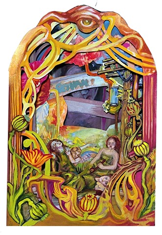 "Opium" by Kat Jasper, Advanced Illustration, 2026