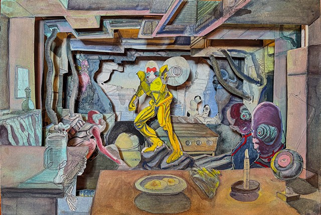 Tunnel Book by Jackson Ellis, Advanced Illustration, 2026