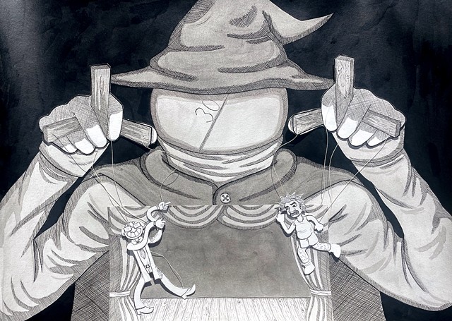 "Genius Scan" by Mikayla Flores, Introduction to Illustration, Spring 2026