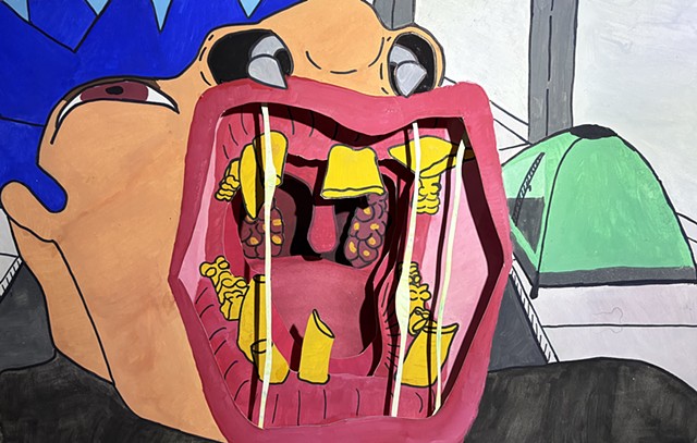 "Crust Punk" by Juan Juarez, 2D Design, Spring 2026