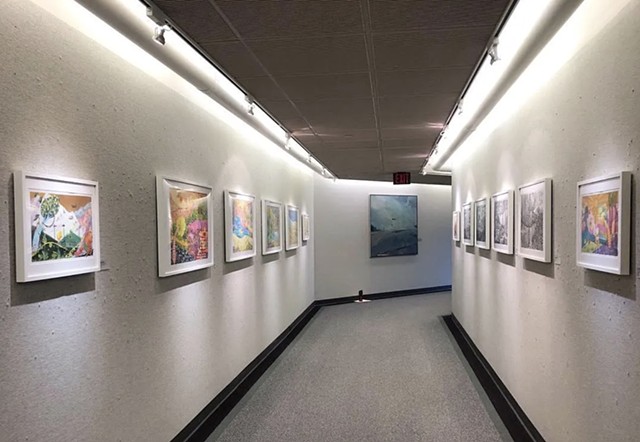 "Razzle Dazzle Landscapes Act II" Solo Exhibition at UIHC Project Art Gallery, 2019