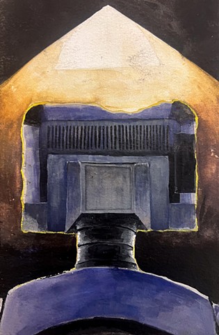 "Finding Solace" Folded Zine Front Cover by Emma Lin, 2026