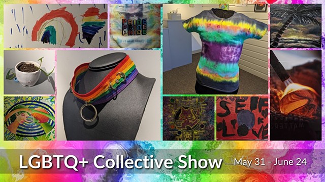 LGBTQ+ Collective Show at Clear Lake Arts Center, June 2022