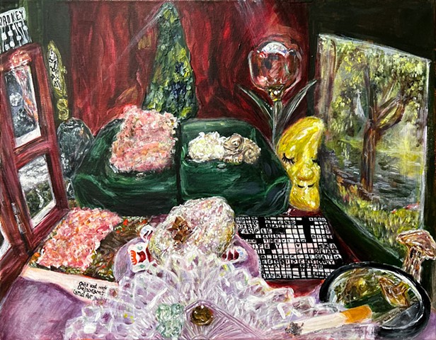 Madison Osegra, Narrative Still Life of a diorama that the student made 