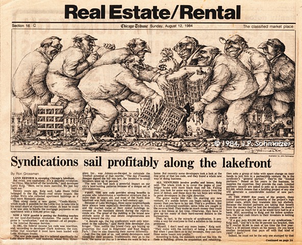 Syndications sail profitably along the lakefront, Real Estate/Rental Section, Chicago Tribune