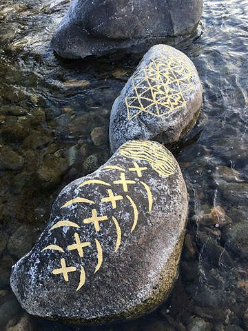 Pattern of Healing, Balancing, and Gratitude for the Methow River, Methow People, and Salmon