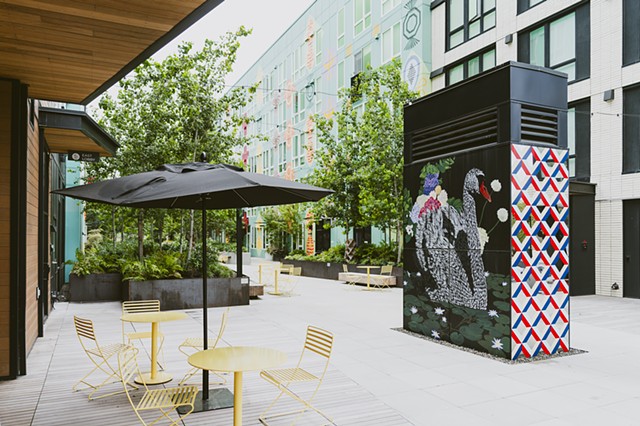 North end of Home, Oasis, Welcoming, Connection to Nature, and Healing for the Land