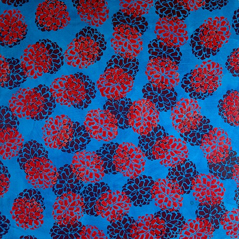 Pinecone (red, blue)
