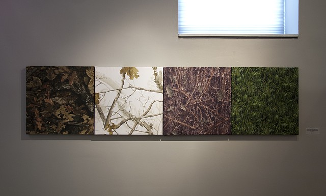 The Four Seasons: True Timber Harvest, Real Tree Snow Color, True Timber Conceal Green, Meadow Grass Green