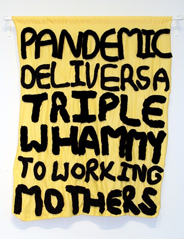 PANDEMIC DELIVERS A TRIPLE WHAMMY TO WORKING MOTHERS