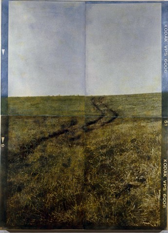 Photographic oil print by E.E. Smith