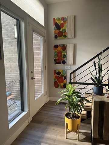 SOLD  Triptych