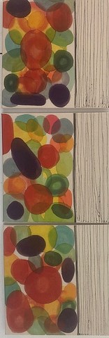 SOLD Triptych