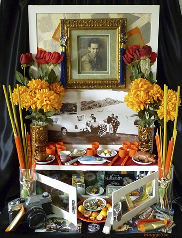 Ching Ming, Festival of Pure Brightness. Father, altar, maggieyee