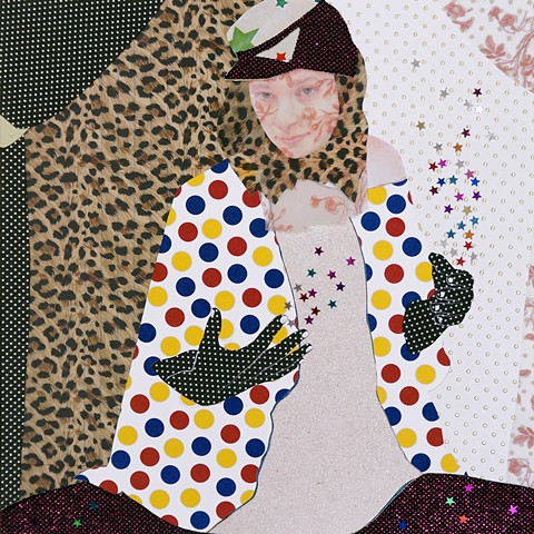 collage hext art portrait portraiture drawing pastel pattern design texture fantasy 