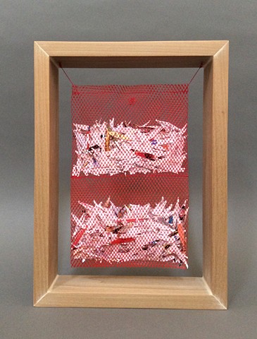 Untitled (framed red V2)