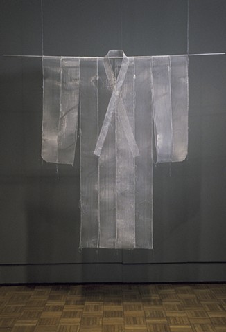 Sewn Kimono, Kristine Aono, sculpture, kimono series
