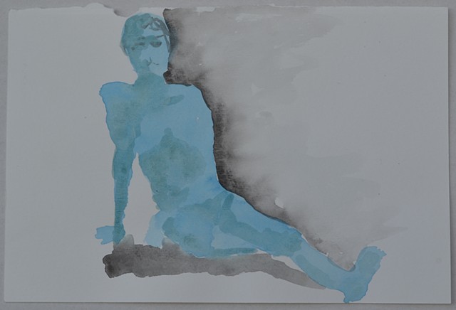 Blue Figure