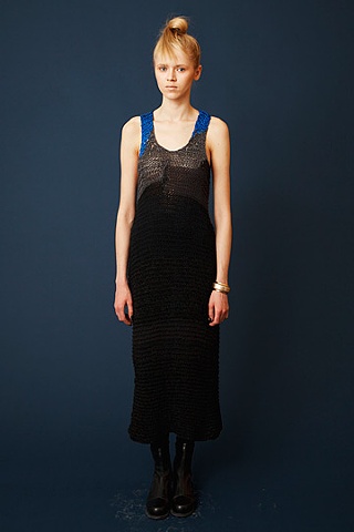 hand-knit for Correll Correll fall winter 2012