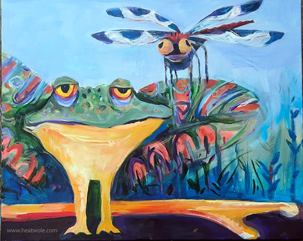 Frog and friend