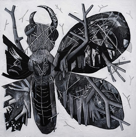 imaginary insect emerging incomplete