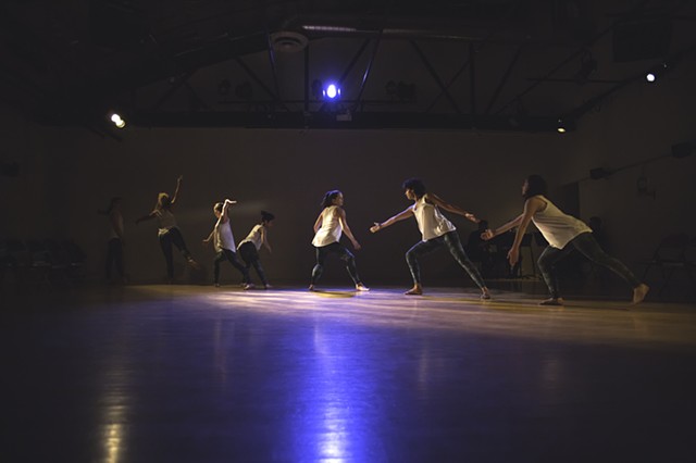 Photo #5 from the live performance portion of Far From Equilibrium: Curiosity, Creativity, Uncertainty