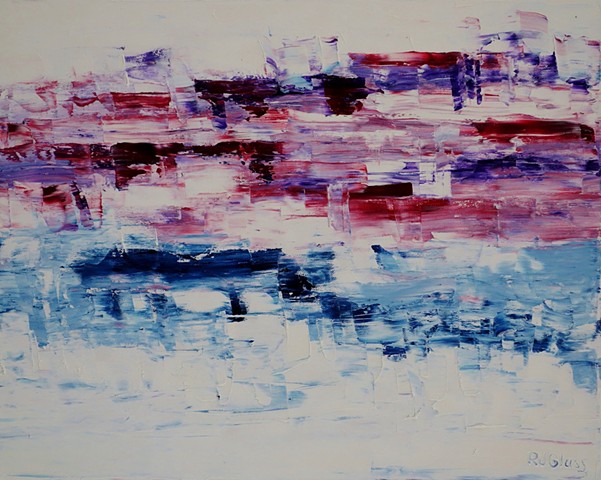 abstract painting by Robert John Glass