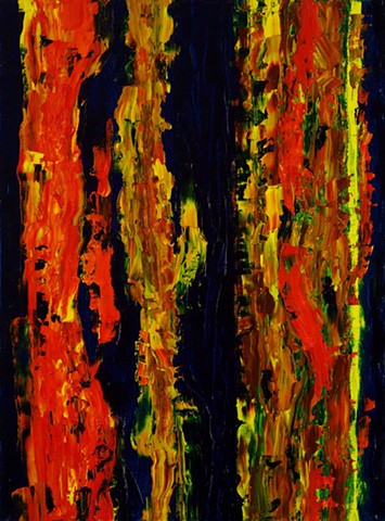 abstract painting by Robert John Glass