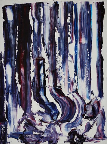 abstract painting by Robert John Glass