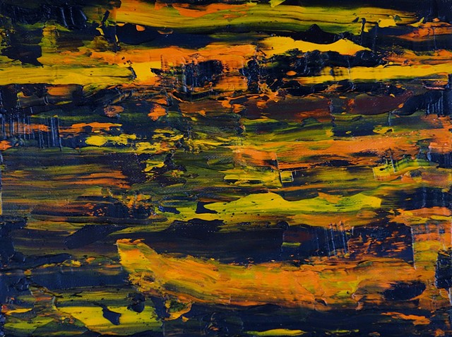 abstract painting by Robert John Glass