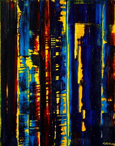 abstract painting by Robert John Glass