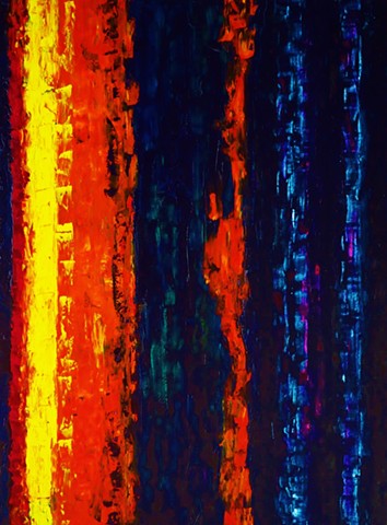 abstract painting by Robert John Glass