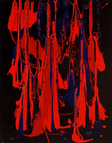 abstract painting by Robert John Glass