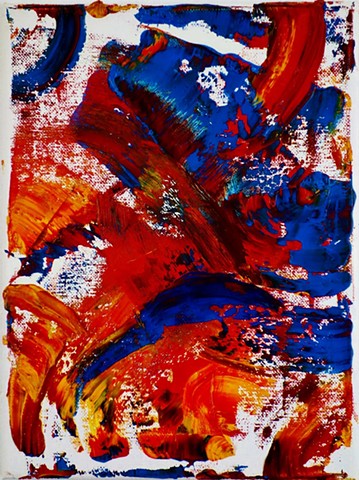 abstract painting by Robert John Glass