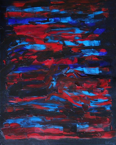 abstract painting by Robert John Glass