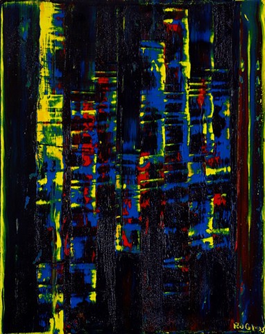 abstract painting by Robert John Glass