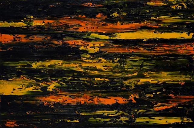 abstract painting by Robert John Glass