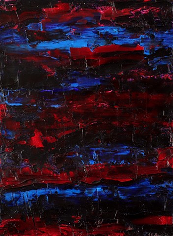 abstract painting by Robert John Glass