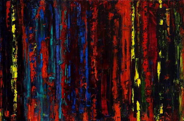 abstract painting by Robert John Glass