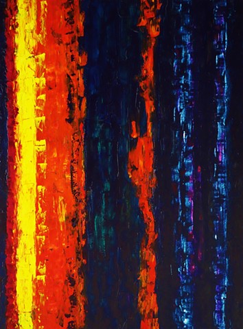 abstract painting by Robert John Glass